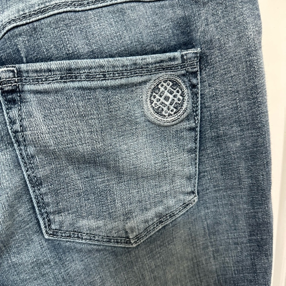 Laurie Felt Mid Blue Ankle‎ Crop Jeans women’s size 6P - Picture 5 of 7